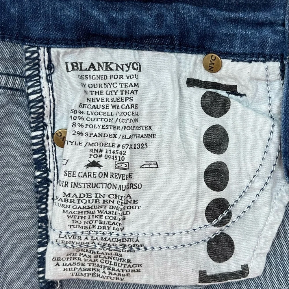 Blank NYC Girl’s Skinny Jeans Size 12 Tie Dyed Batik Soft Stretchy Comfy New NWT